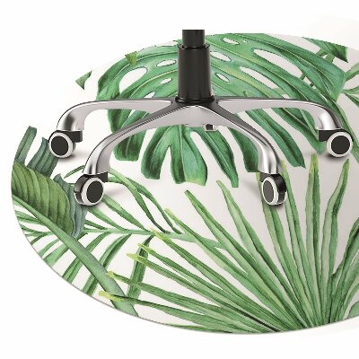 Tapete para escritório Palmeira e Monstera