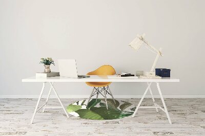 Tapete para escritório Folhas tropicais