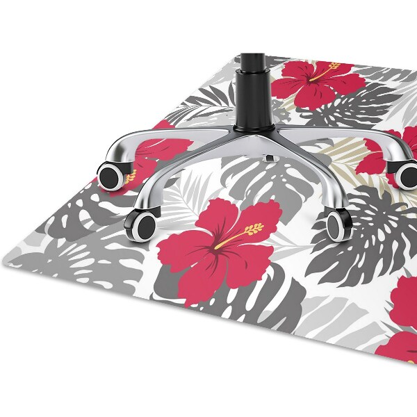 Tapete escritório Hibisco