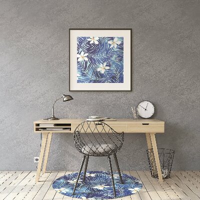 Tapete para cadeira de escritório Flor de Leah