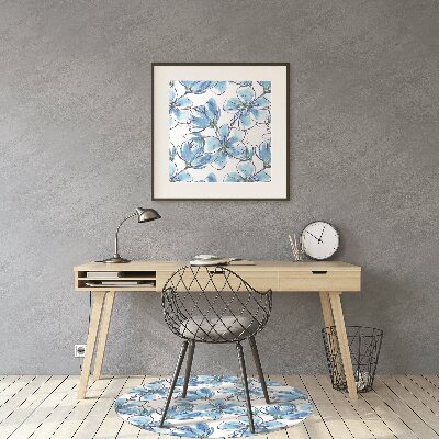 Tapete escritório Flores em aquarela