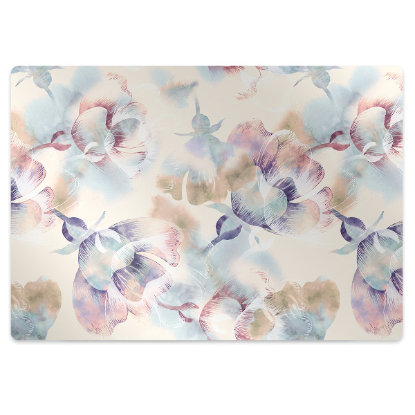 Tapete para escritório Padrão floral