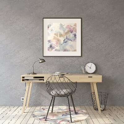 Tapete para escritório Padrão floral