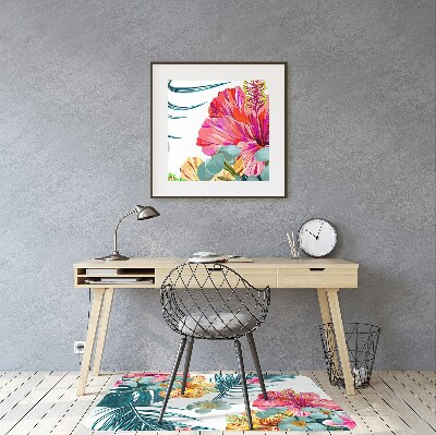 Tapete para escritório Flores da primavera