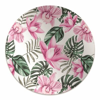 Tapete para cadeira de escritório Jardim Rosa