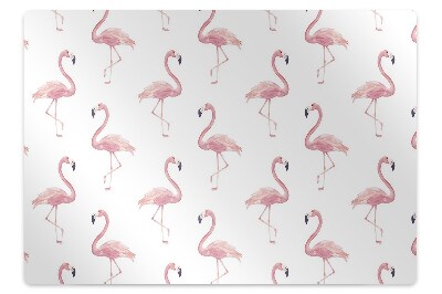 Tapete escritório Flamingos