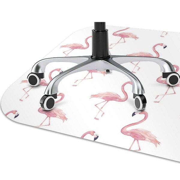Tapete escritório Flamingos