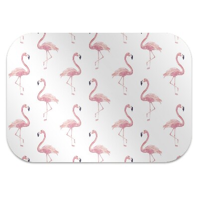 Tapete escritório Flamingos
