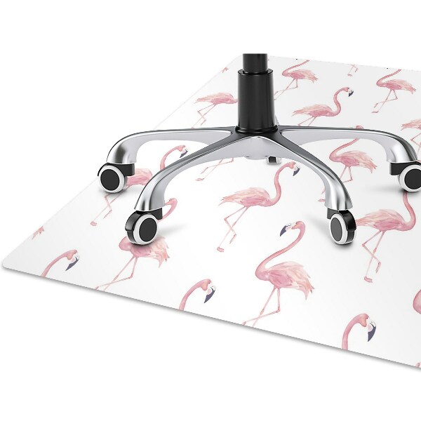 Tapete escritório Flamingos