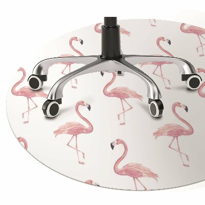 Tapete escritório Flamingos