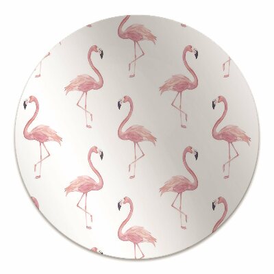 Tapete escritório Flamingos