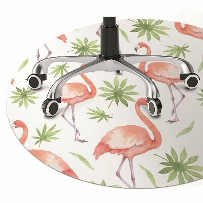 Tapete escritório Flamingos