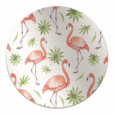 Tapete escritório Flamingos