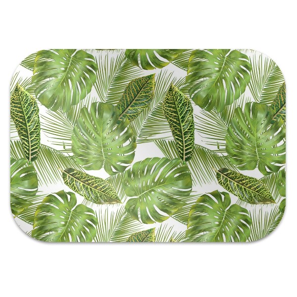 Tapete para escritório Folhas tropicais