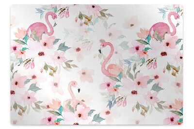 Tapete escritório Flamingos