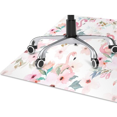 Tapete escritório Flamingos