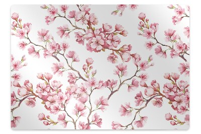 Tapete para cadeira de escritório Flor de cerejeira