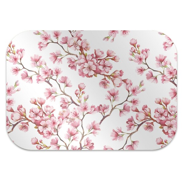 Tapete para cadeira de escritório Flor de cerejeira