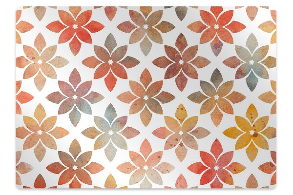 Tapete para cadeira de escritório Padrão floral