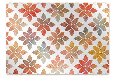 Tapete para cadeira de escritório Padrão floral