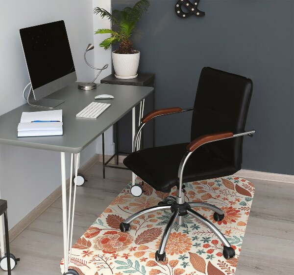 Tapete escritório Flores Artísticas