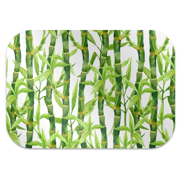 Tapete para cadeira de escritório Bambu