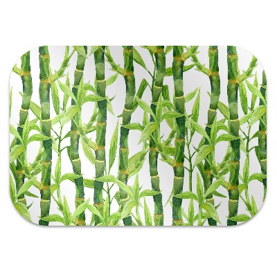 Tapete para cadeira de escritório Bambu