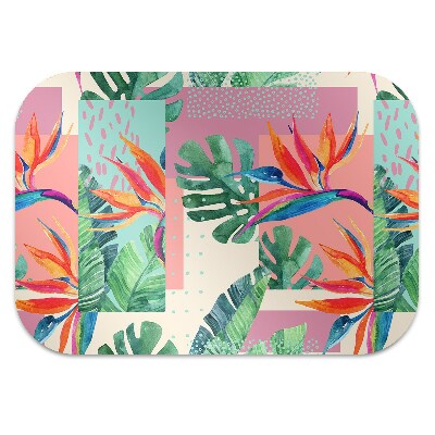 Tapete para cadeira de escritório Mosaico tropical