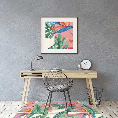 Tapete para cadeira de escritório Mosaico tropical