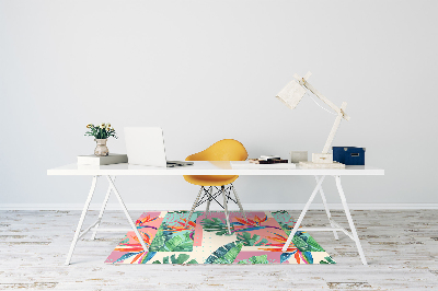 Tapete para cadeira de escritório Mosaico tropical