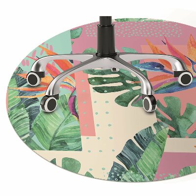 Tapete para cadeira de escritório Mosaico tropical