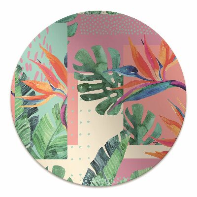 Tapete para cadeira de escritório Mosaico tropical
