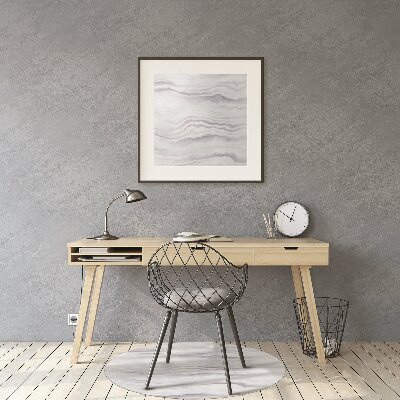 Tapete para cadeira de escritório Padrão de pedra