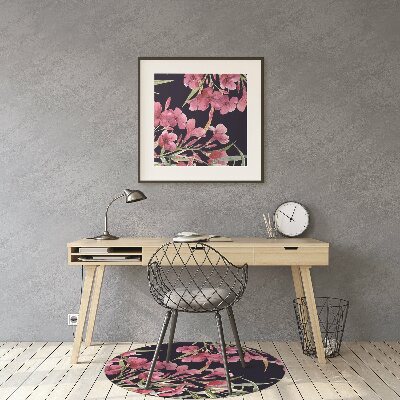 Tapete escritório Flores em aquarela