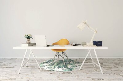 Tapete para cadeira de escritório Folhas caindo