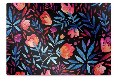 Tapete para escritório Padrão floral