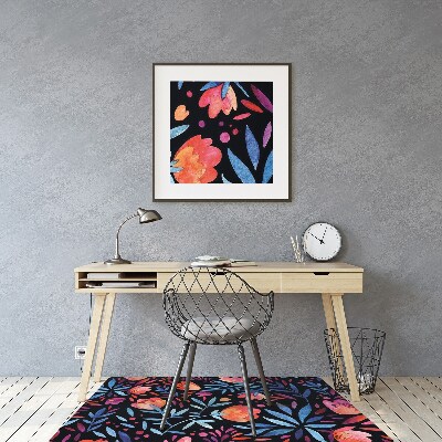 Tapete para escritório Padrão floral
