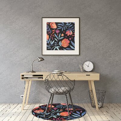 Tapete para escritório Padrão floral