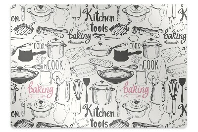 Tapete para cadeira de escritório Motivos de cozinha