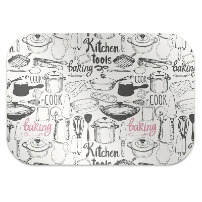 Tapete para cadeira de escritório Motivos de cozinha