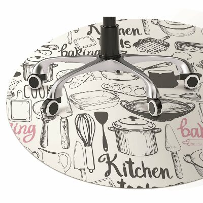 Tapete para cadeira de escritório Motivos de cozinha