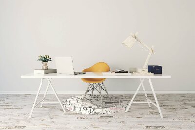 Tapete para cadeira de escritório Motivos de cozinha