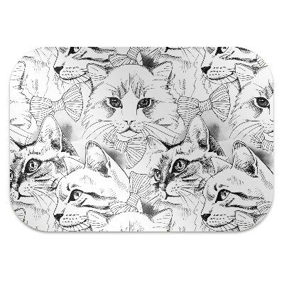 Tapete para escritório Gatos esboçados