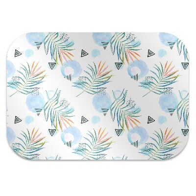 Tapete escritório Padrão tropical