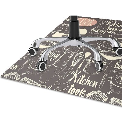 Tapete escritório Utensílios de cozinha