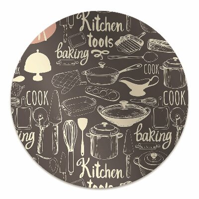 Tapete escritório Utensílios de cozinha