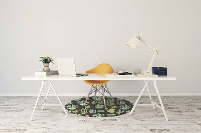 Tapete para cadeira de escritório Cactos minúsculos