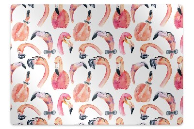 Tapete escritório Flamingos Loucos