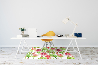 Tapete para escritório Folhas de flor de lótus