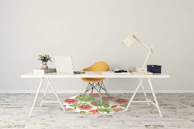 Tapete para escritório Folhas de flor de lótus